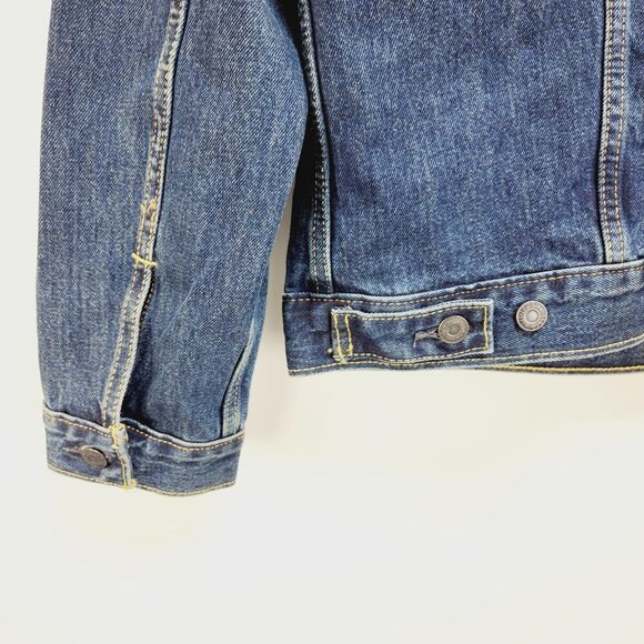 Levi's Men's Trucker Denim Jacket Size L blue New - Picture 10 of 10